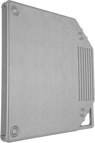 Acouto Professional 0 I Empty Tape Reel Storage Box - Scratch Case with Eling and Handle for Recording Tapes Black (Grey) in Saudi Arabia