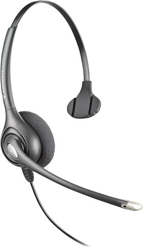 Plantronics Supra Plus MONAURAL/NC Headset (HW251N) - Silver/Gray (Renewed) in Saudi Arabia