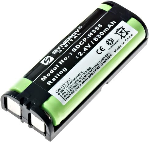 Synergy Digital Cordless Phone Batteries, Compatible with Avaya BT-1009A Cordless Phone, (Ni-MH, 2.4V, 830 mAh), Pack Includes: 5 x SDCP-H358 Batteries in Saudi Arabia