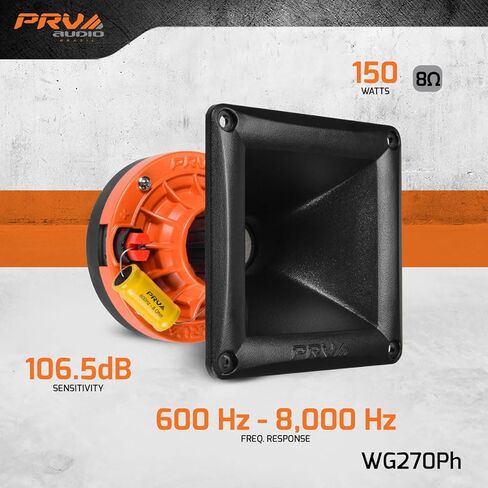 PRV AUDIO D270Ph 1 بوصة الخروج فينوليك - الاستنساخ الصوتي 2 بوصة ملف صوت 150 وات 8 أوم in Kuwait