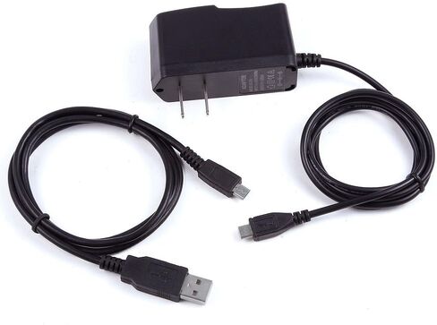 MaxLLTo® 2A AC/DC Power Charger Adapter + USB Cord for RCA Pro 10 II RCT6203W46 KC Tablet in Saudi Arabia