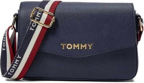 Tommy Hilfiger Reese II Flap Envelope Crossbody Pebble PVC in Kuwait