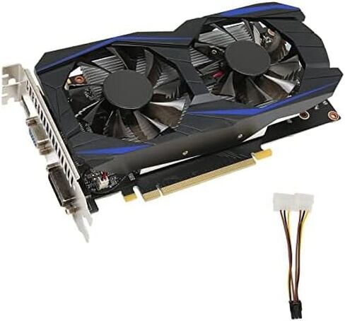 بطاقة رسومات ألعاب Cuifati GDDR5 6G ، بطاقة فيديو GTX550TI للألعاب ، بطاقة فيديو 3400 ميجا هرتز مع المروحة ، HDML/VGA/DVI ، ملحقات ترقية الكمبيوتر in Saudi Arabia