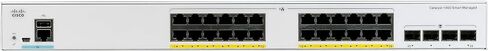 Cisco C1000-24P-4G-L CATALYST 1000 Series 24-PORT POE Gigabit Ethernet Switch (متجدد) in Saudi Arabia