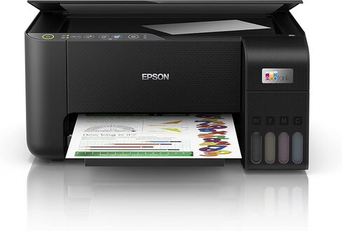 Epson Ecotank L3250 A4 Wi-Fi All-in-One Printer مع المسح الضوئي ، نسخ-أسود ، متوسط in Kuwait