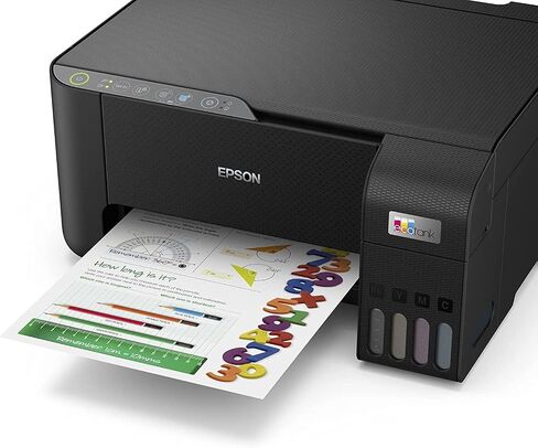 Epson Ecotank L3250 A4 Wi-Fi All-in-One Printer مع المسح الضوئي ، نسخ-أسود ، متوسط in Kuwait