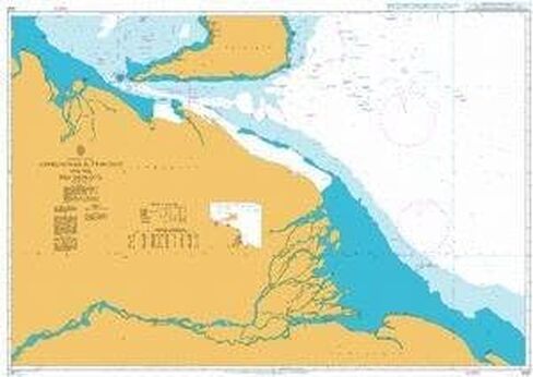 UKHO BA Chart 1045: Approaches to Trinidad and The Rio Orinoco in Saudi Arabia