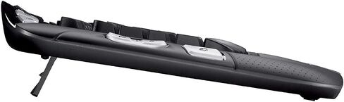 Logitech MK550 Wireless Wave K350 لوحة المفاتيح وسرد الماوس - عمر بطارية طويل ، تصميم موجة مريحة in Kuwait