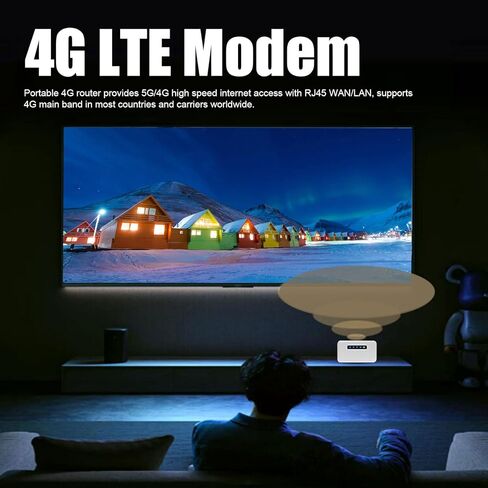 4G Mobile Hotspot ، جهاز توجيه 4G للهاتف المحمول مع فتحة بطاقة SIM ، ودعم المودم المحمول 2600 مللي أمبير في الساعة 32 مستخدمًا ، لمستخدمي السيارات التجارية. in Saudi Arabia