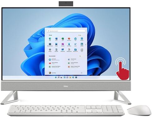Dell Inspiron 7730 27 Inch FHD Touchscreen All-In-One ، Core 7 150U CPU ، Geforce MX570A ، Windows 11 Pro & Office Pro 2024 Lifetime License ، KB & Mouse (64GB RAM | 2TB SSD) in Saudi Arabia