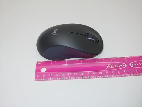 Logitech Advanced Wireless Mouse 2 للأيدي ذات الحجم الكبير Bluetooth USB 1x AA البطارية. in Kuwait