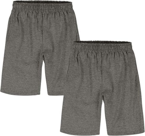 Hanes Boys Jersey Short (Pack of 2) in Saudi Arabia