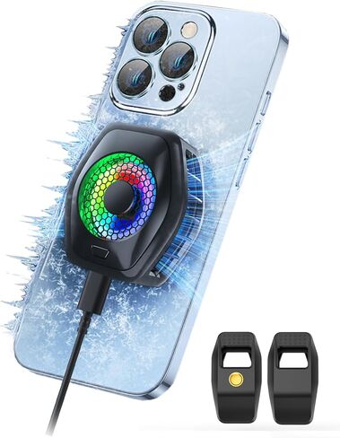 برودة الهاتف للألعاب ، مبرد مروحة تبريد الهاتف المحمول المغناطيسي لـ Magsafe iPhone ipad tablet مباشرة in Kuwait