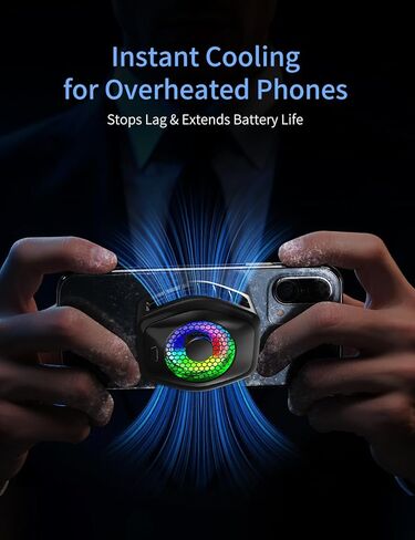 برودة الهاتف للألعاب ، مبرد مروحة تبريد الهاتف المحمول المغناطيسي لـ Magsafe iPhone ipad tablet مباشرة in Kuwait