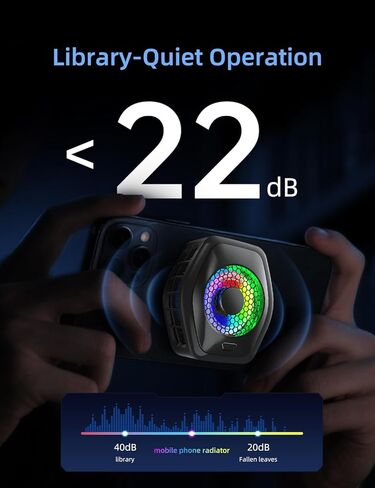 برودة الهاتف للألعاب ، مبرد مروحة تبريد الهاتف المحمول المغناطيسي لـ Magsafe iPhone ipad tablet مباشرة in Kuwait