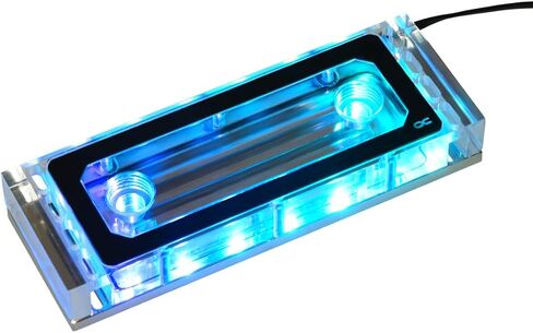Alphacool Aurora Plexi X4 D-RAM Water Block (17467) in Saudi Arabia