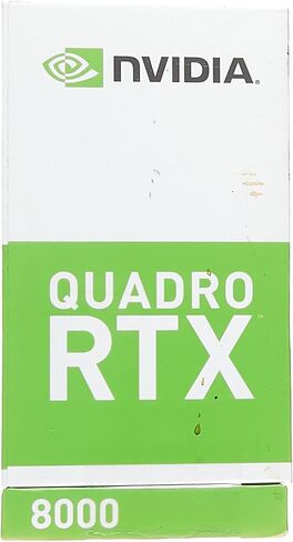 PNY NVIDIA QUADRO RTX 8000 ، أسود ، أخضر ، فضية (VCQRTX8000-PB) in Saudi Arabia