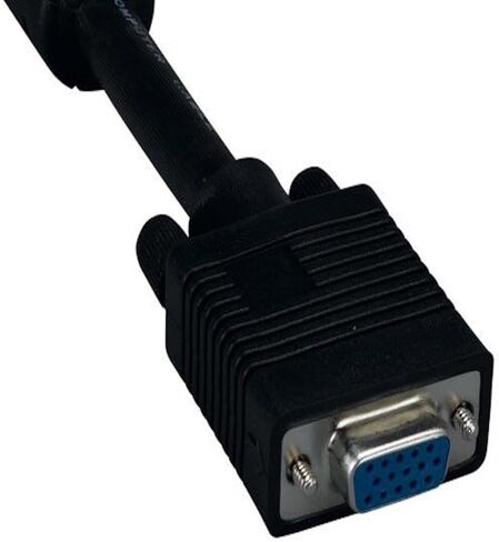 10 أقدام من SVGA HD15 ذكر إلى كابل تمديد مراقبة الإناث مع الفريت in Kuwait