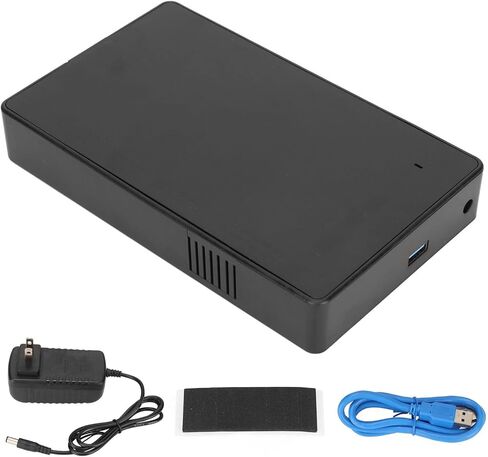 حاوية Hilitand لمدة 3.5/2.5 بوصة SATA SSD HDD ، USB3.0 إلى محول علبة القرص الصلب SATA لمدة 2.5 بوصة تحت 10 مم SATA HDD SSD 10TB دعم UASP (الولايات المتحدة) in Saudi Arabia
