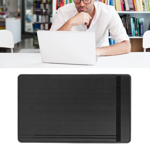 حاوية Hilitand لمدة 3.5/2.5 بوصة SATA SSD HDD ، USB3.0 إلى محول علبة القرص الصلب SATA لمدة 2.5 بوصة تحت 10 مم SATA HDD SSD 10TB دعم UASP (الولايات المتحدة) in Saudi Arabia