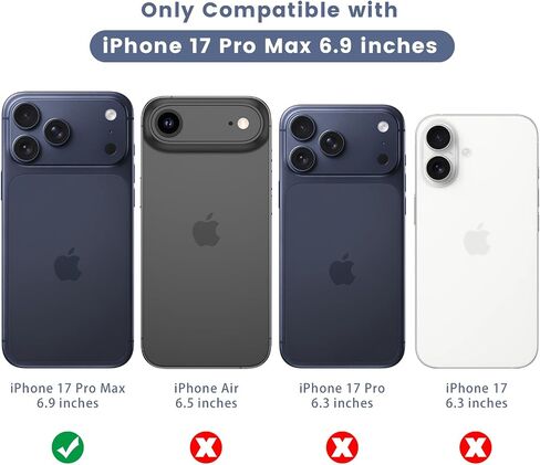 Maxdara for iPhone 17 Pro Max Screen Protector (6.9 inches) in Kuwait
