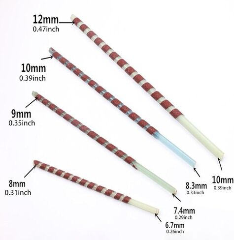 أدوات بناء قضيب الصيد 4x DIY 8/9/10/12mm صيد قضيب الصيد للأداة المملة مريحة in Saudi Arabia