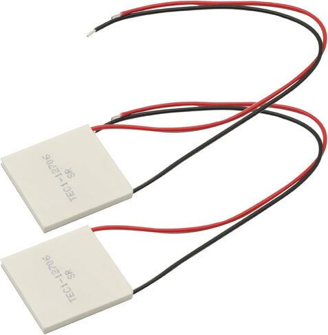 2PCS TEC1-12706 أقراص تبريد أشباه الموصلات برودة كهروضوئية برودة PELTIER 40 * 40MM 12V PELTIER COWNERE Elemente Peltier in Saudi Arabia