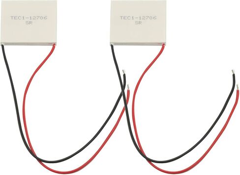 2PCS TEC1-12706 أقراص تبريد أشباه الموصلات برودة كهروضوئية برودة PELTIER 40 * 40MM 12V PELTIER COWNERE Elemente Peltier in Saudi Arabia
