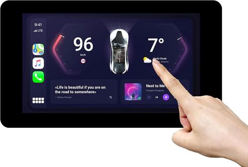 ESP32-S3 7inch Touch LCD لوحة تطوير ، 1024 × 600 65K شاشة IPS Color ، معالج 32 بت LX7 ثنائي النواة ، تصل إلى 240 ميجا هرتز ، ودعم 2.4 جيجا هرتز Wi-Fi و BLE 5 ، الإضاءة الخلفية قابلة للتعديل in Saudi Arabia