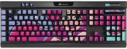 Skinit Skinit Skin أخرى متوافقة مع K95 RGB Platinum Mechanical Gaming Keyboard - Disney Design Ariel مرخص رسميًا in Saudi Arabia