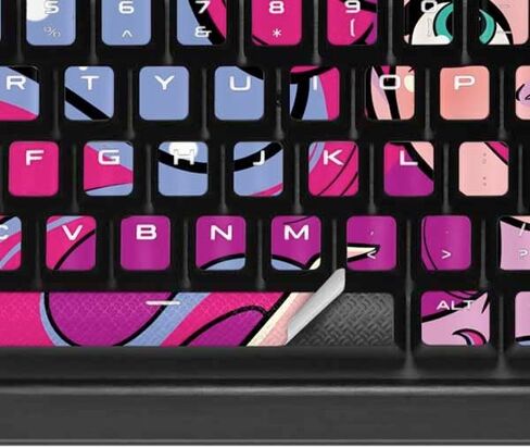 Skinit Skinit Skin أخرى متوافقة مع K95 RGB Platinum Mechanical Gaming Keyboard - Disney Design Ariel مرخص رسميًا in Saudi Arabia