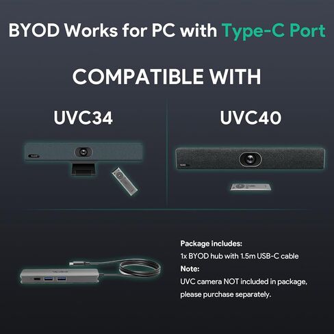 Yealink UVC40 E2 Conference Room Camera و BYOD BOX in Saudi Arabia