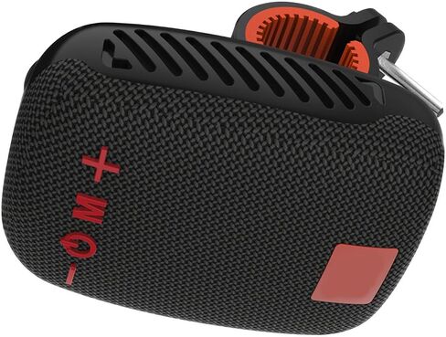 Dpofirs Outdoor Bluetooth Speaker, Portable Traveling Bike Speaker with Built in Card Slot for Mountain Bike Electric Scooter (Black) in Saudi Arabia