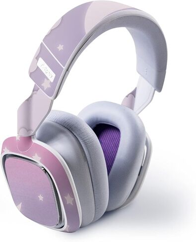 MightySkins Skin Compatible with Astro A30 Wireless Gaming Headset - Baby Moon | Protective, Durable, and Unique Vinyl Decal wrap Cover | Easy to Apply, Remove, and Change Styles | Made in The USA in Saudi Arabia