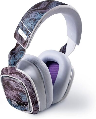 Mayyskins Skin متوافق مع Astro A30 Wireless Gaming سماعة - Right Ripple | غلاف الالتفاف الواقي ، الدائم ، والفريد من نوعه | من السهل تطبيق الأنماط وإزالتها وتغييرها | صنع في الولايات المتحدة in Saudi Arabia