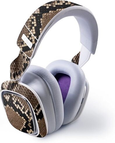 Mayyskins Skin متوافق مع Astro A30 Wireless Gaming Headset - Rattler | غلاف الالتفاف الواقي ، الدائم ، والفريد من نوعه | من السهل تطبيق الأنماط وإزالتها وتغييرها | صنع في الولايات المتحدة in Saudi Arabia