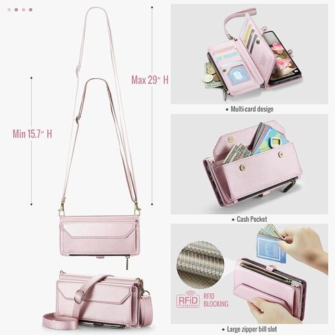 Asuwish Phone Case for Samsung Galaxy A16 5G/4G SHIPPER WALLET WALLET مع واقي شاشة زجاجي مقسى وقلبه الجلدي RFID CORDICK CASL CARD Accessories A 16 Women Girls Purple in Saudi Arabia
