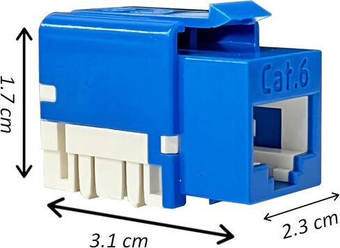 3013A-8-C6-Bl- الفئة 6 Jack Blue (10p/bag) in Kuwait