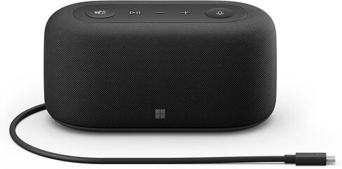 Microsoft Audio Dock-معتمدة Teams ، USB-C Dock ، HDMI 2.0 ، USB-A ، USB-C X 2 ، شحن النجاح ، هاتف مكبر صوت الصوت ، يعمل مع الفرق ، Zoom ، و Google Meet Apps (متجددة) in Kuwait