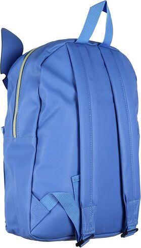 Disney Lilo and Stitch Backpack 3D Ears Tropical Accents 16" Faux Leather Bag in Saudi Arabia