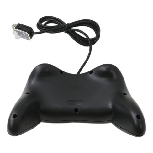 Usonline911 Wired Pro Classic Retro Games Controller متوافق مع Nintendo Wii - Black in Saudi Arabia
