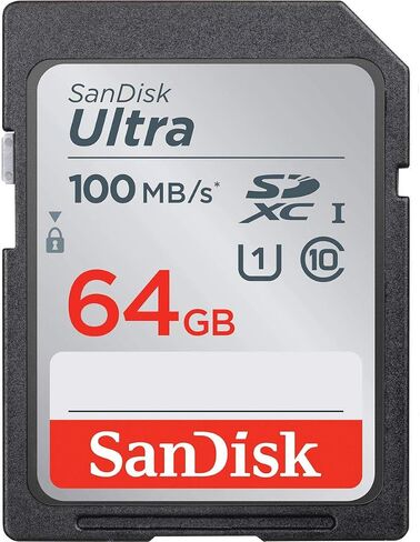 Sandisk 64GB ULTRA UHS-I CLASS 10 U1 SDXC CARM in Saudi Arabia