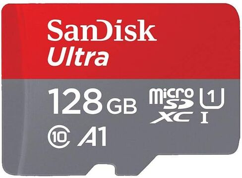 SanDisk 128GB Ultra microSDXC UHS I Memory Card in Saudi Arabia