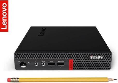 Lenovo ThinkCentre Mini Desktop MFF | Windows 11 Pro | 2X Display Port | USB 3.1 Gen 1 | RJ-45 | Energy-Efficient Design for Daily Computing (16GB-256GB) in Saudi Arabia