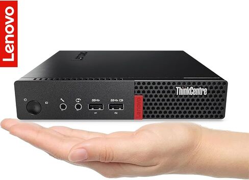 Lenovo ThinkCentre Mini Desktop MFF | Windows 11 Pro | 2X Display Port | USB 3.1 Gen 1 | RJ-45 | Energy-Efficient Design for Daily Computing (16GB-256GB) in Saudi Arabia