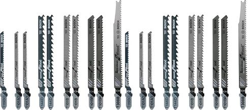 BOSCH T10RC 10-Piece T-Shank Jig Saw Blade Set Optimized for Extra-Clean Wood Cutting set in Saudi Arabia