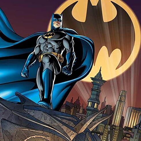 Skinit Decal Gaming Skin Compatible with Xbox 360 Slim (2010) - Officially Licensed Warner Bros Batman in The Sky Design in Saudi Arabia
