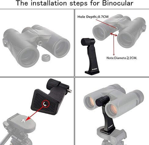 SVBONY Upgraded SV202 8x32 ED Binocular & Metal Tripod Adapter with Extra-Low Dispersion Objective Lenses for Birdwatching, BAK4 & FMC Optic System, Wide View Angle, IPX7 Waterproof in Saudi Arabia