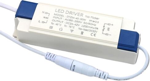 LED DRIVER 40-50W 1200MA AC 110V 220V to 24V 36V 42V LIGHT LIGHT CEILLIGH in Saudi Arabia
