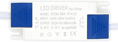 محول مزود الطاقة LED 10W 20W 30W 40W 50W LIGHTING DC24-42V AC85-265V PANE LIGHTS لـ LEDS DRIVER NO FLUCKER (30W DC24-42V 900MA) in Saudi Arabia